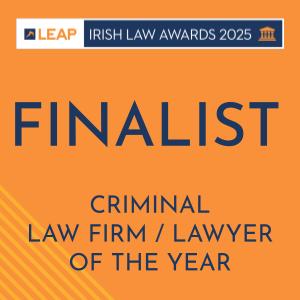 Finalist at the Irish Law Awards 2025